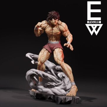 Baki Hanma - Figura STL para imprimir de Eddy's Workshop