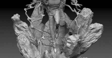 Genos One Punch Man - Figura STL para Imprimir