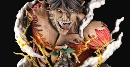 Attack Titan y Eren - Kaidan3D