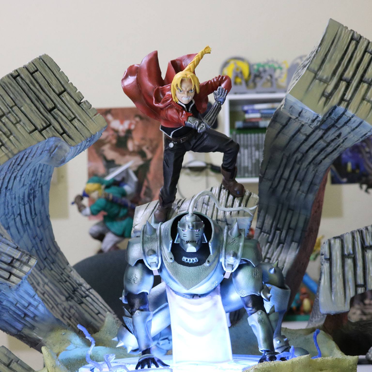 Edward y Alphonse Elrik - Kabuki Figures