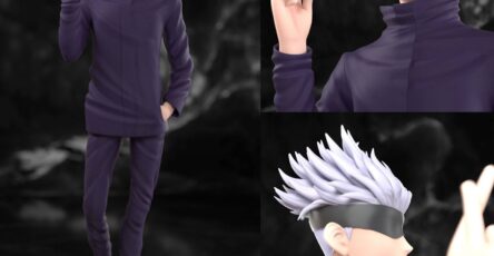 Satoru Gojo - Jujutsu Kaisen - Figura STL para Impirmir - by Dragonyte