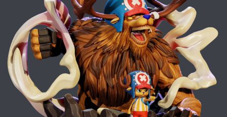 Tony Tony Chopper - Diorama STL - BigHub3D