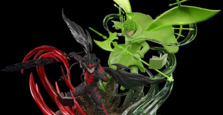 Asta y Yuno - Black Clover Diorama para Imprimir en 3D - Kaidan3D