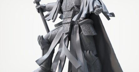 Lorgar Aureliano - Primarca de los Portadores de la Palabra - Miniatura STL Impresión Resina