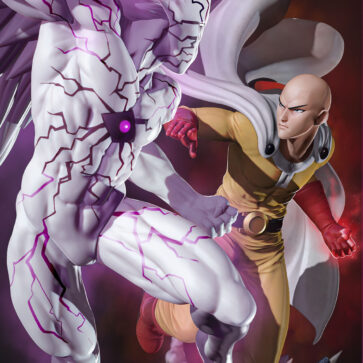 Saitama vs Boros - Nomnom Figures - Figura STL para Impresión 3D