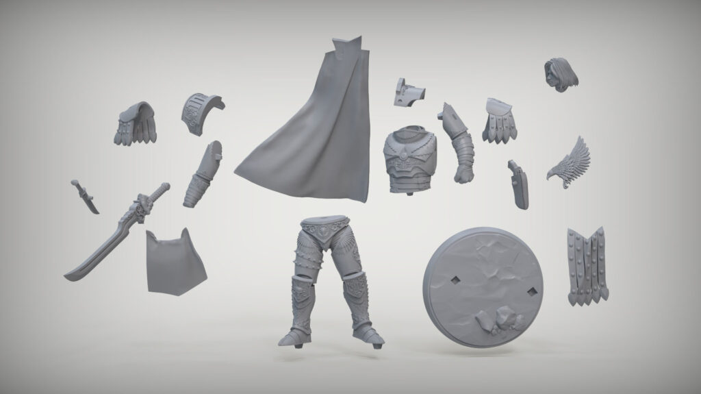 Fulgrim - El Fénix - Primarca de los Hijos del Emperador- Miniatura STL Impresión Resina