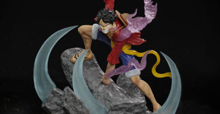Luffy Gear 2 - Onepiece - Figura STL Luffy Gia Sekando - Shinjibom