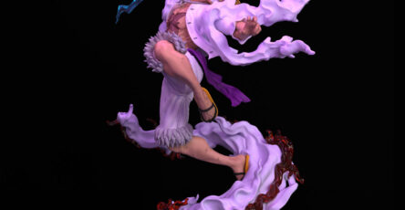 Nika Luffy - Onepiece - Figura STL Luffy Gear 5 - SamihoStudios